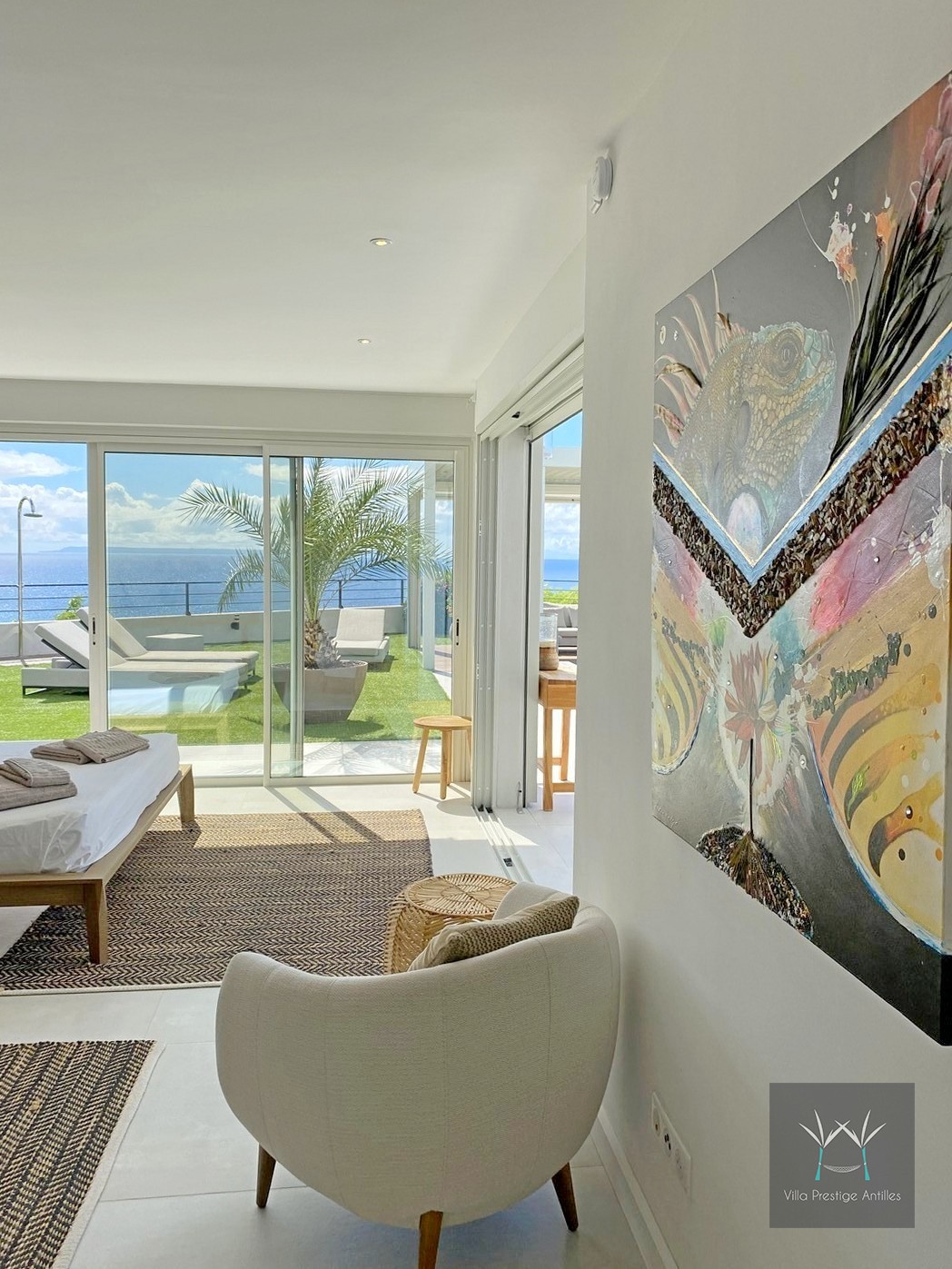 villa des arts bord de mer guadeloupe maison de vacances vue mer luxe