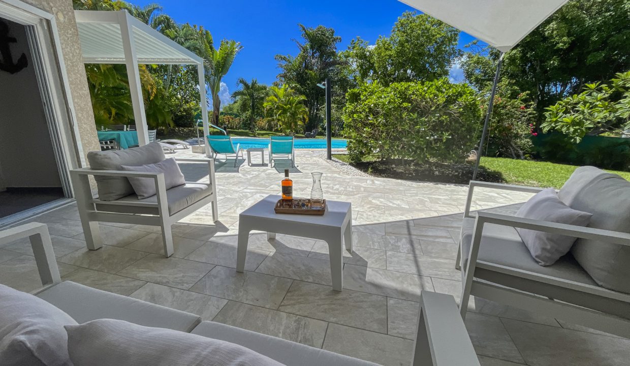 Villa Saint François Guadeloupe__coin apéro-3