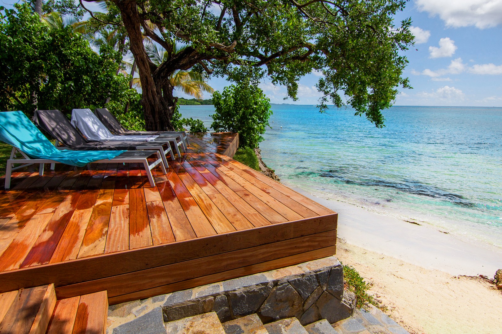 La villa 19 vacances piscine plage louer villa vue mer Guadeloupe
