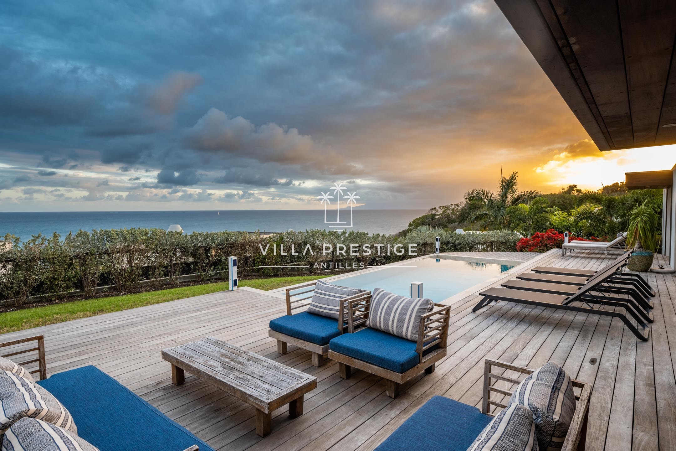 Villa ô vacances été Guadeloupe vue mer famille