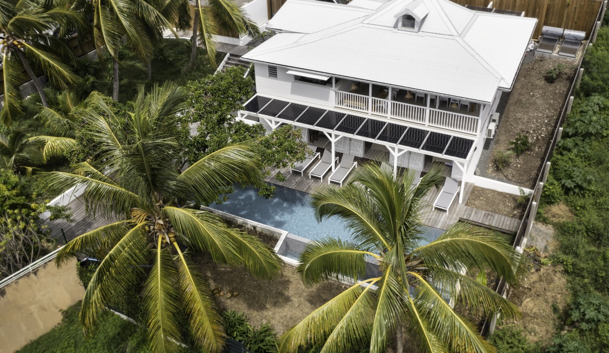 villa de location avec piscine shanty vue mer louer maison guadeloupe saisonnière