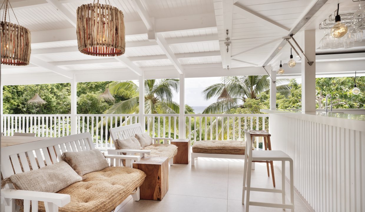 villa de location shanty vue mer louer maison guadeloupe été piscine
