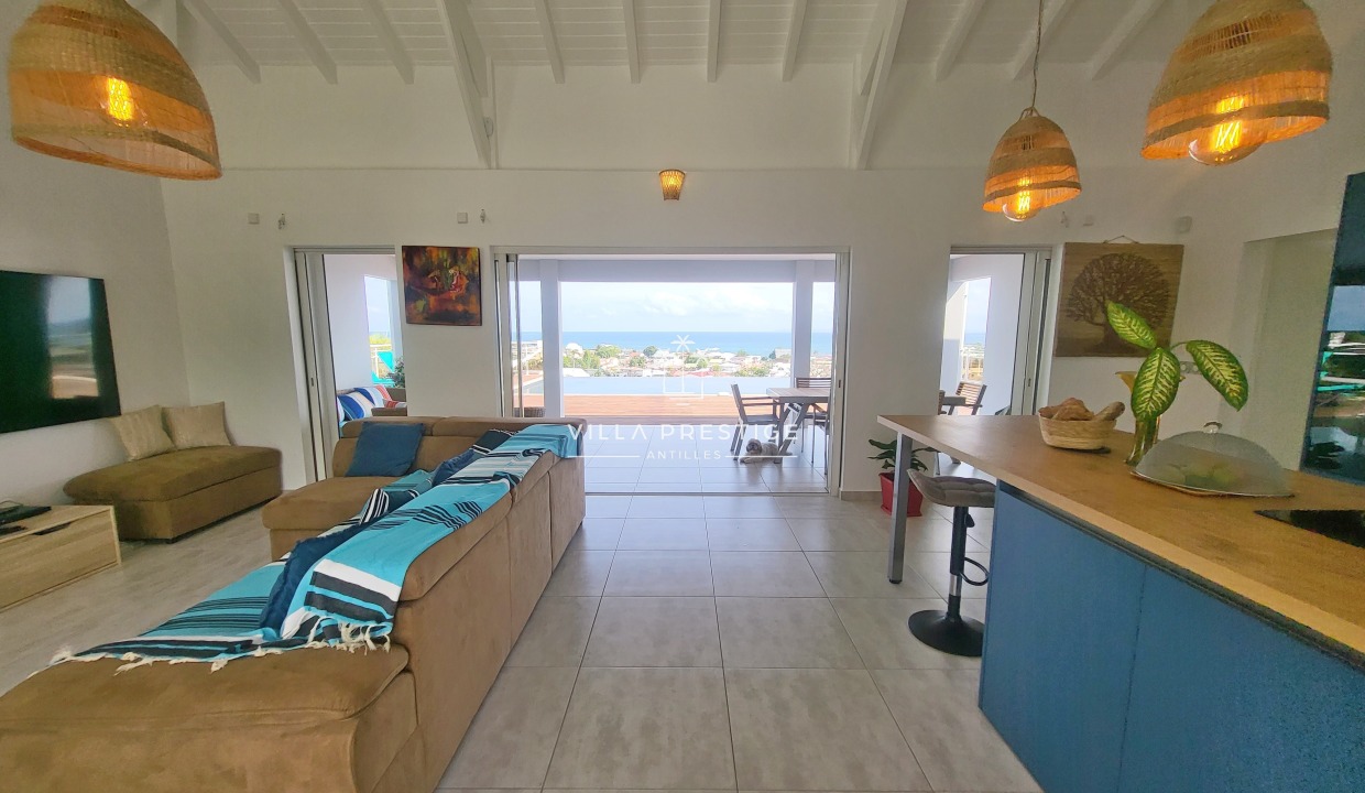 villa belleza avec piscine vacances en guadeloupe vue mer standing