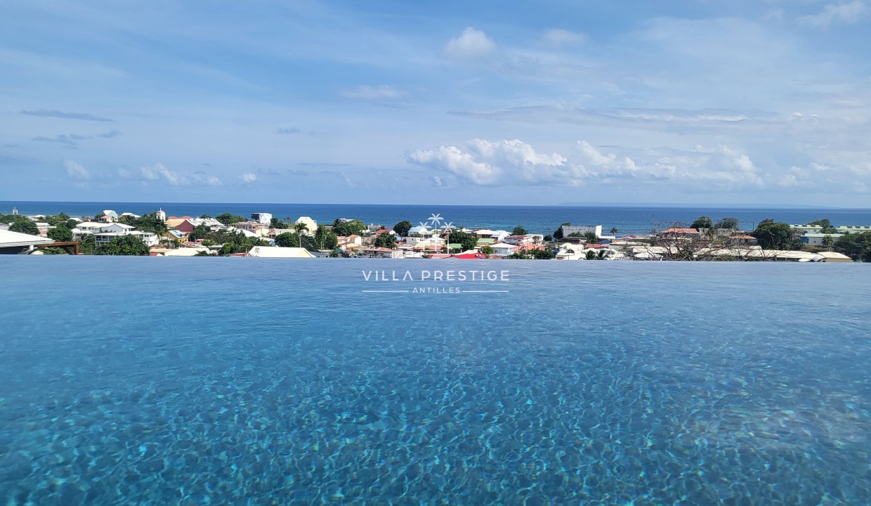 villa belleza avec piscine vacances en guadeloupe vue mer standing