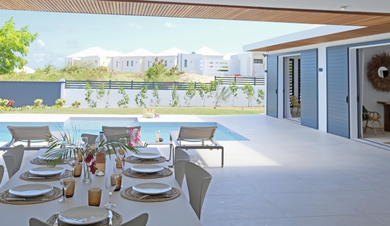 louer maison guadeloupe vue mer plage en famille avec piscine standing villa jubaea