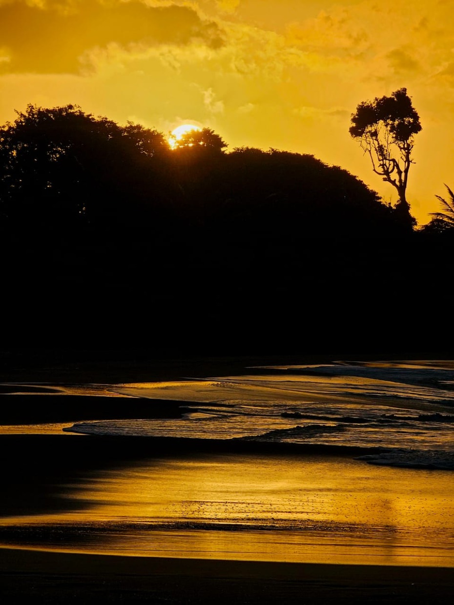 Coucher de soleil à Deshaies
