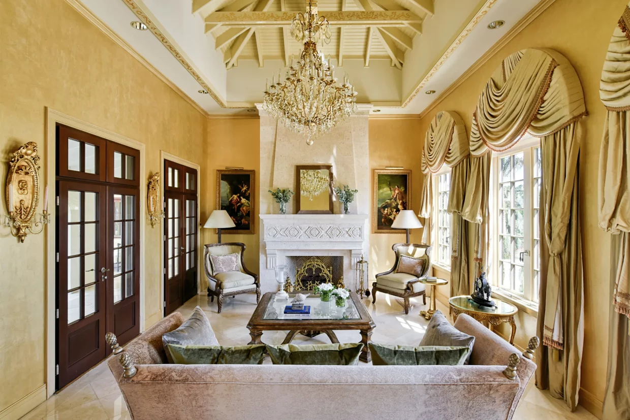 La villa le château des palmiers à Saint-Martin